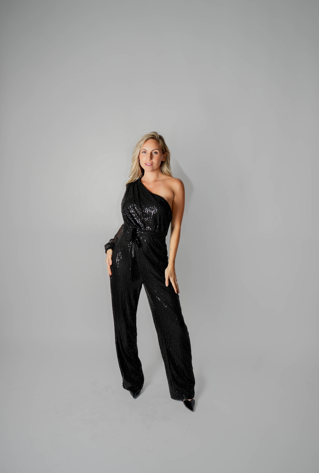Off-Shoulder Jumpsuit
